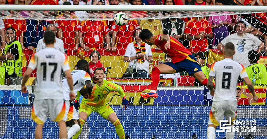 Spain became the first nation to dump the hosts out of a European Championship at the quarter-final