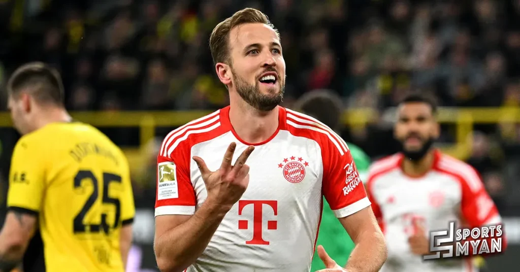 Harry Kane showed good performance in his first season with Bayern, but missed out on the trophy.