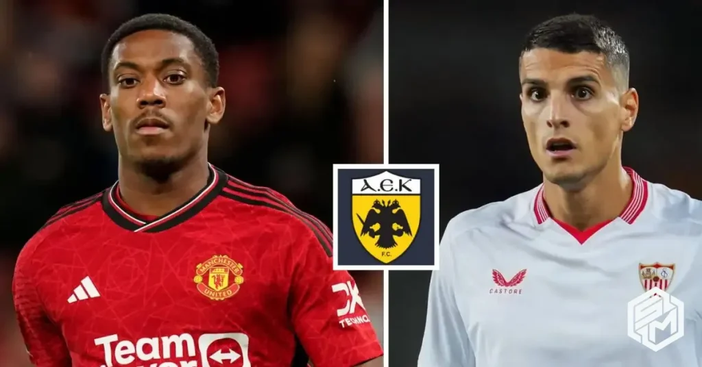 Anthony Martial has verbally agreed to join Greek club AEK