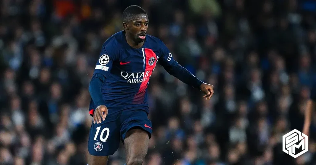 Dembele, who has become an important player under coach Enrique.