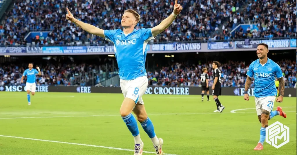 Tomine became one of the best midfielders in Napoli's history.