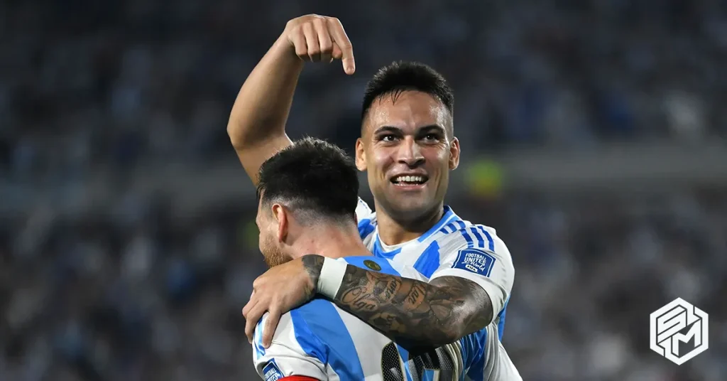 Lautaro Martinez said he is proud to have Messi's endorsement for the 2024 Ballon d'Or