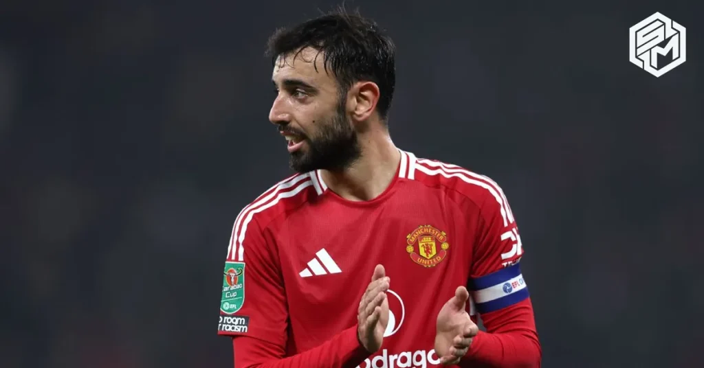 Manchester United captain Bruno Fernandes has apologized