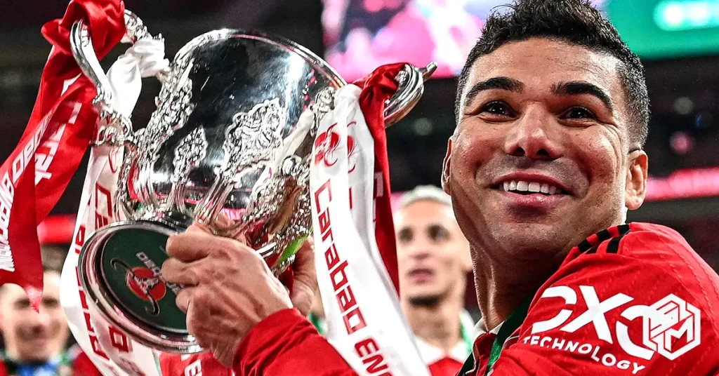 Manchester United defender Maldini has revealed that Casemiro gave him his FA Cup medal from last season's win over City.