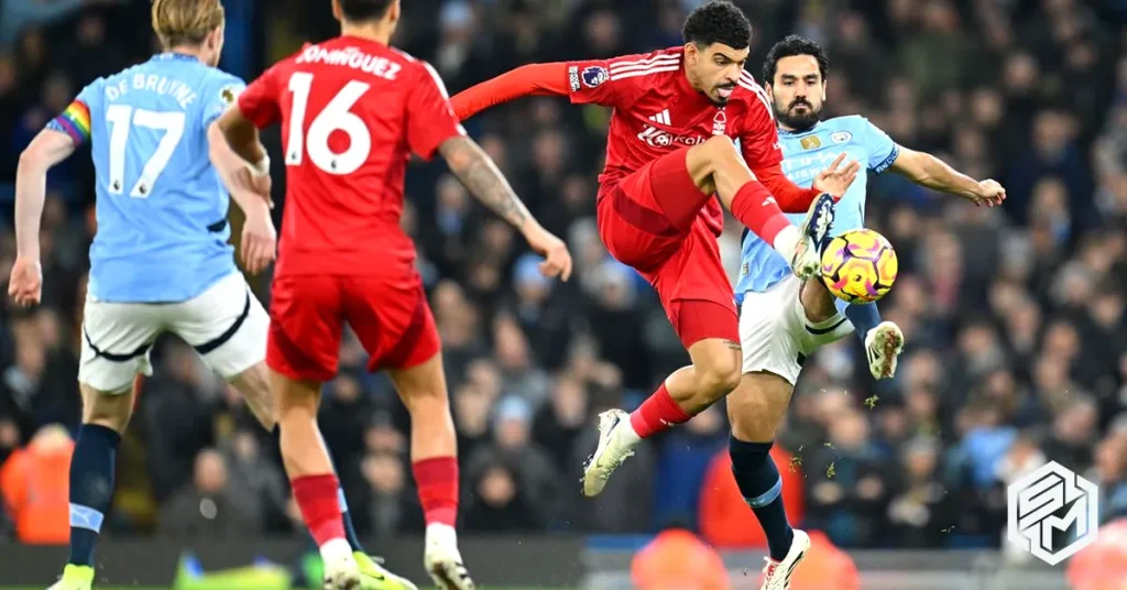 Manchester City beat Nottingham Forest 3-0 at the Etihad Stadium