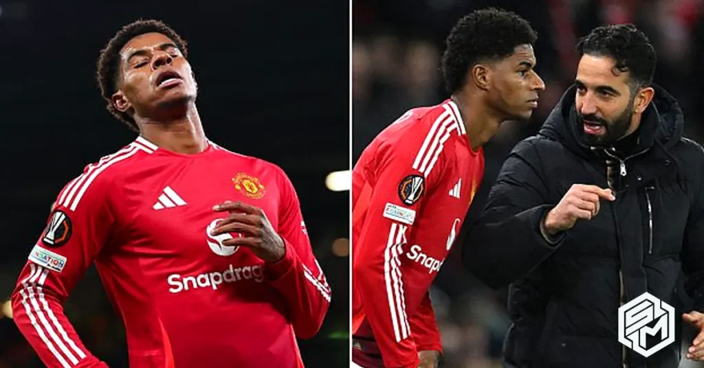 Rashford has been absent from the squad for four consecutive games, and Amorim has been given free rein