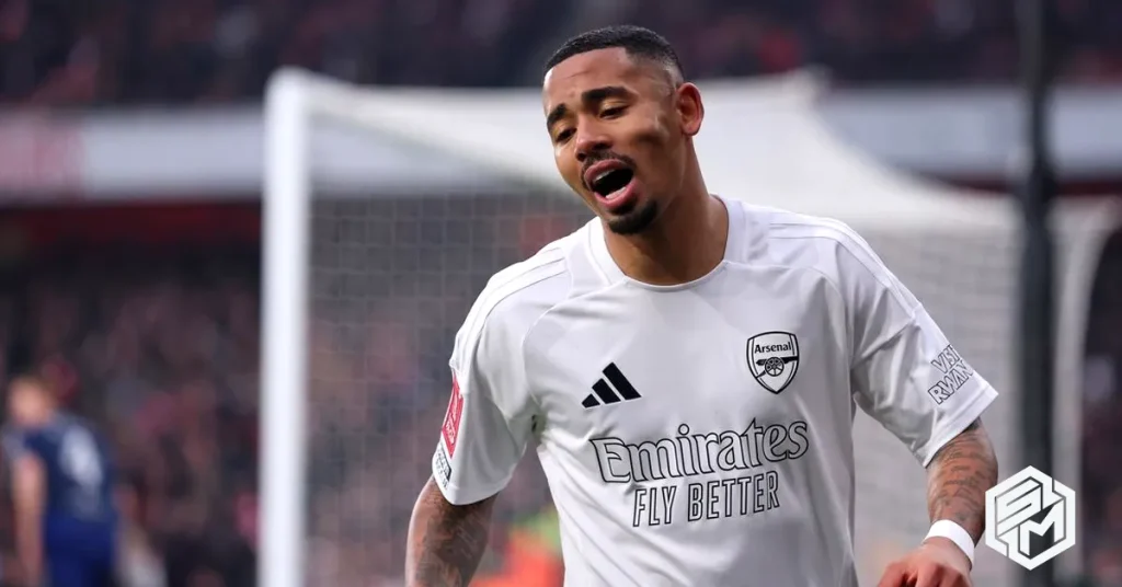 Arsenal confirm Gabriel Jesus tore his anterior cruciate ligament