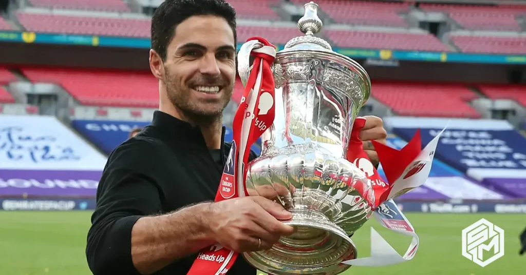 Arsenal manager Mikel Arteta has urged his fans to keep supporting him as the club bid to win their first trophy in five years.  