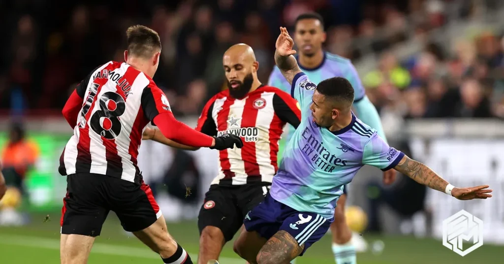 Gabriel Jesus Arsenal 3-1 win over Brentford